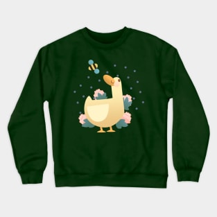 Duck and the Bee totally best friends Crewneck Sweatshirt